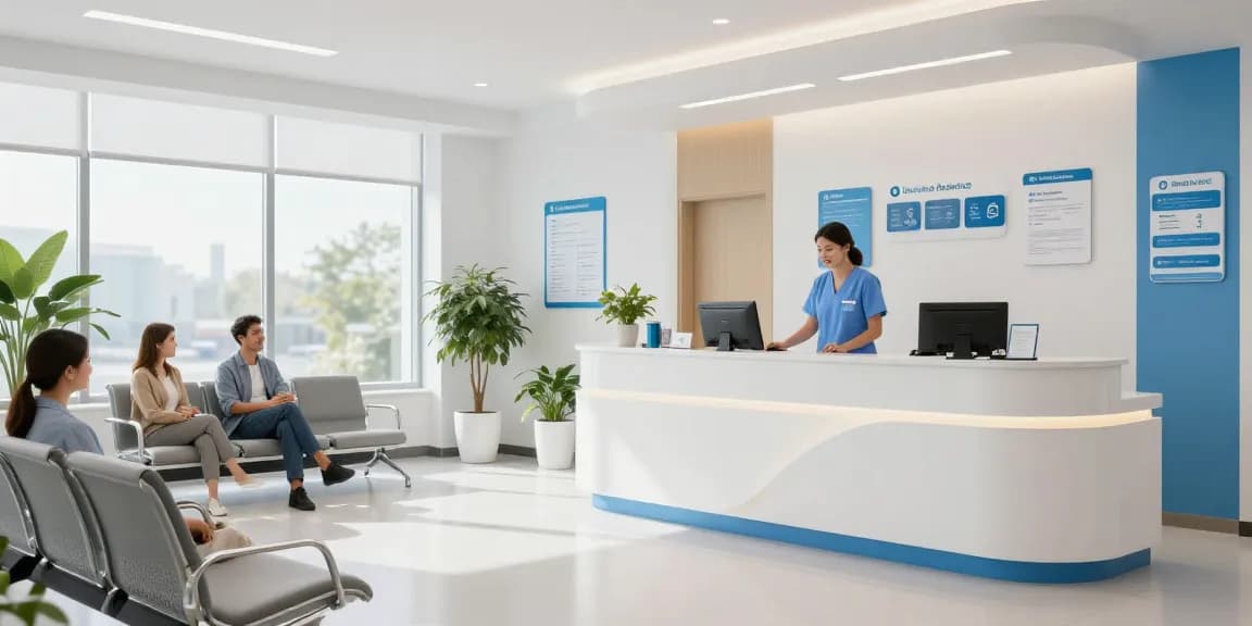 Hair transplant Istanbul at a modern health clinic, showcasing patient care and compassionate doctor consultation.