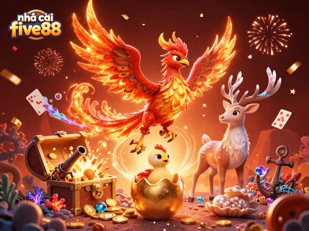 Experience the excitement at nhà cái five88 with vibrant casino gameplay vivid illustrations