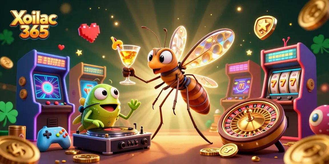 Xoilac 365 offers thrilling casino experiences with vibrant characters and gaming elements.