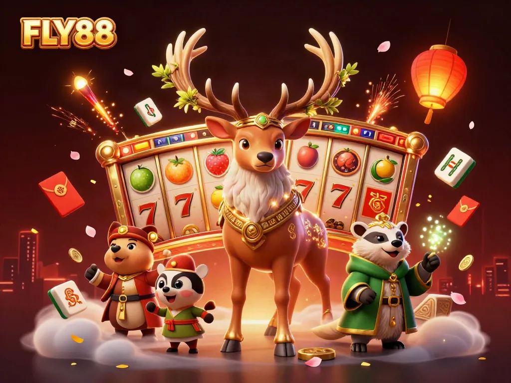 Engage in thrilling gameplay at FLY88 with captivating slot action and mystical characters.