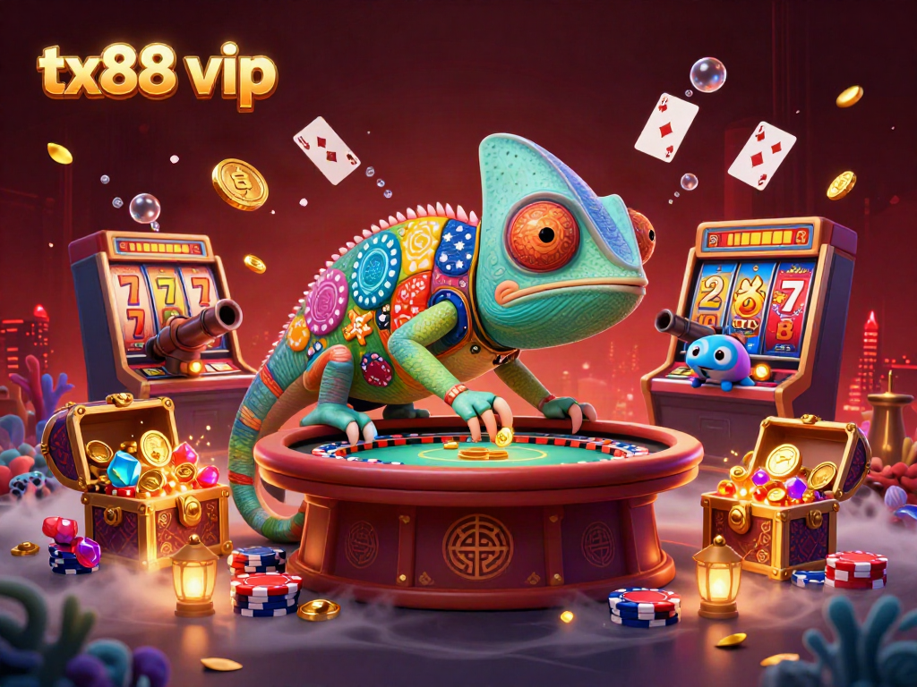 Engage with tx88 vip, the innovative casino experience illustrated with rich 3D characters and elements.