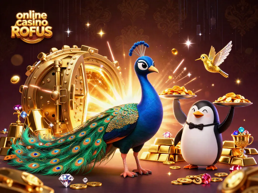 Spin the reels at online casino uden ROFUS with exotic characters showcasing treasures and excitement.