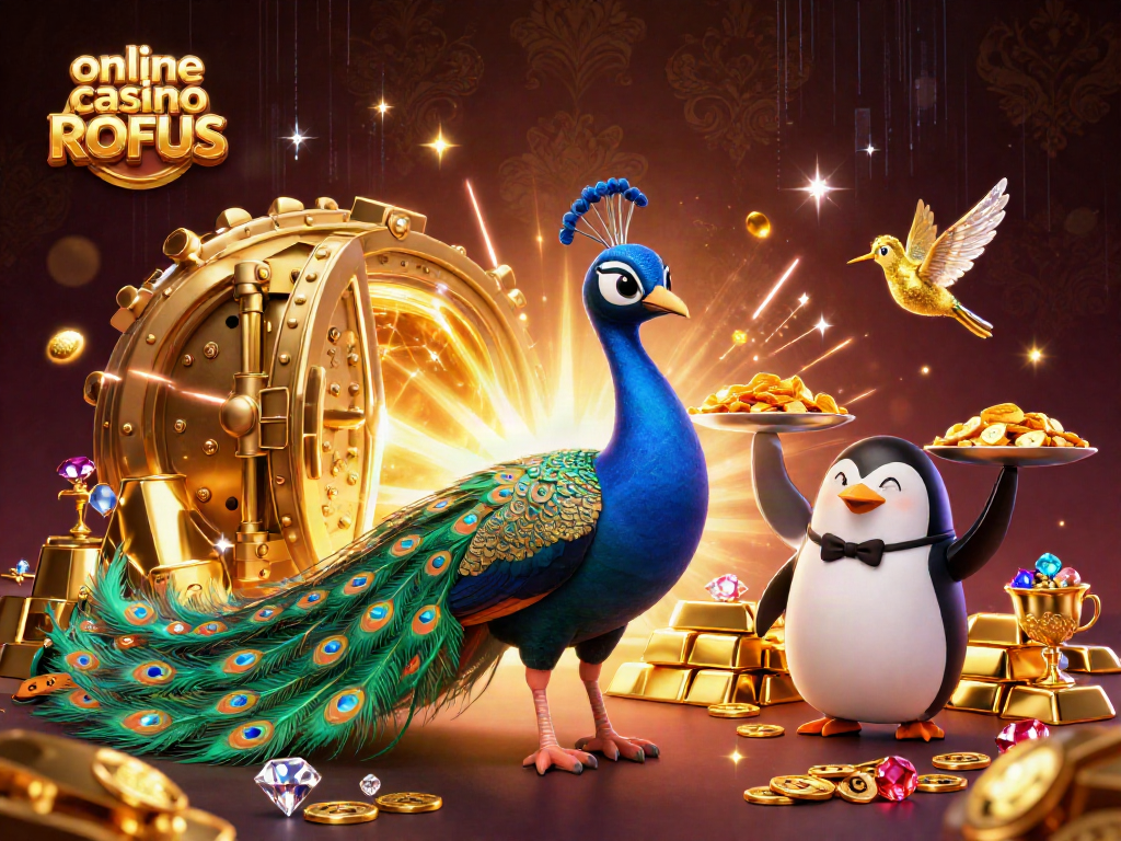 Spin the reels at online casino uden ROFUS with exotic characters showcasing treasures and excitement.