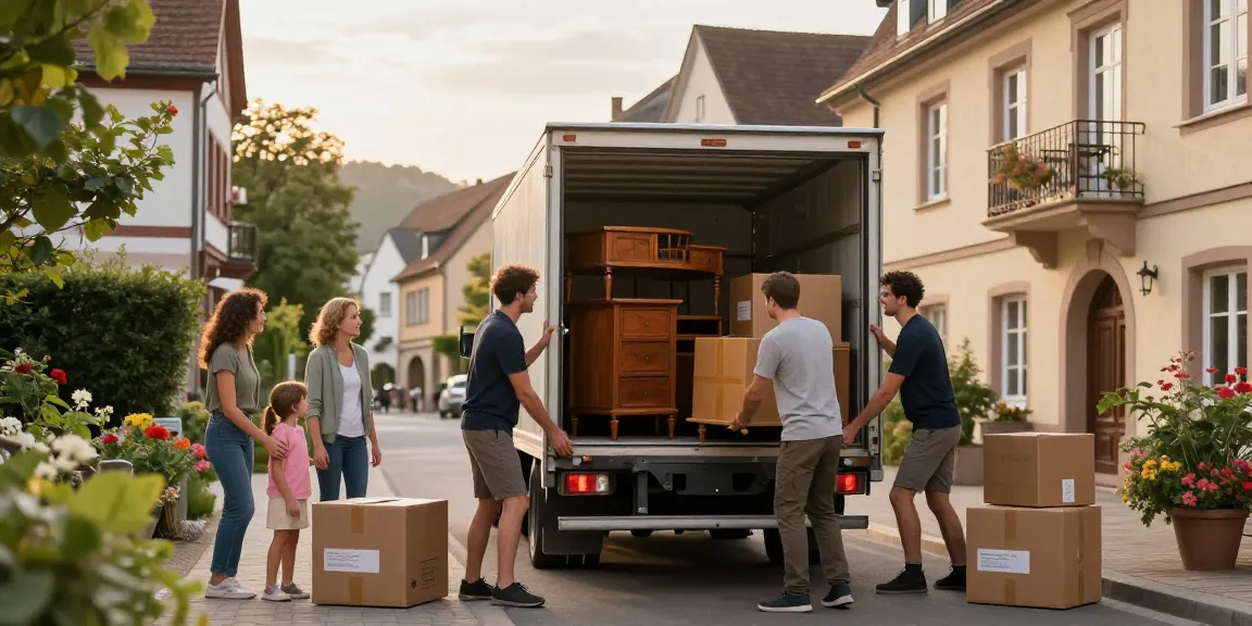 Umzugsunternehmen Schwetzingen sorgt für einen reibungslosen Umzug mit professionellem Personal.