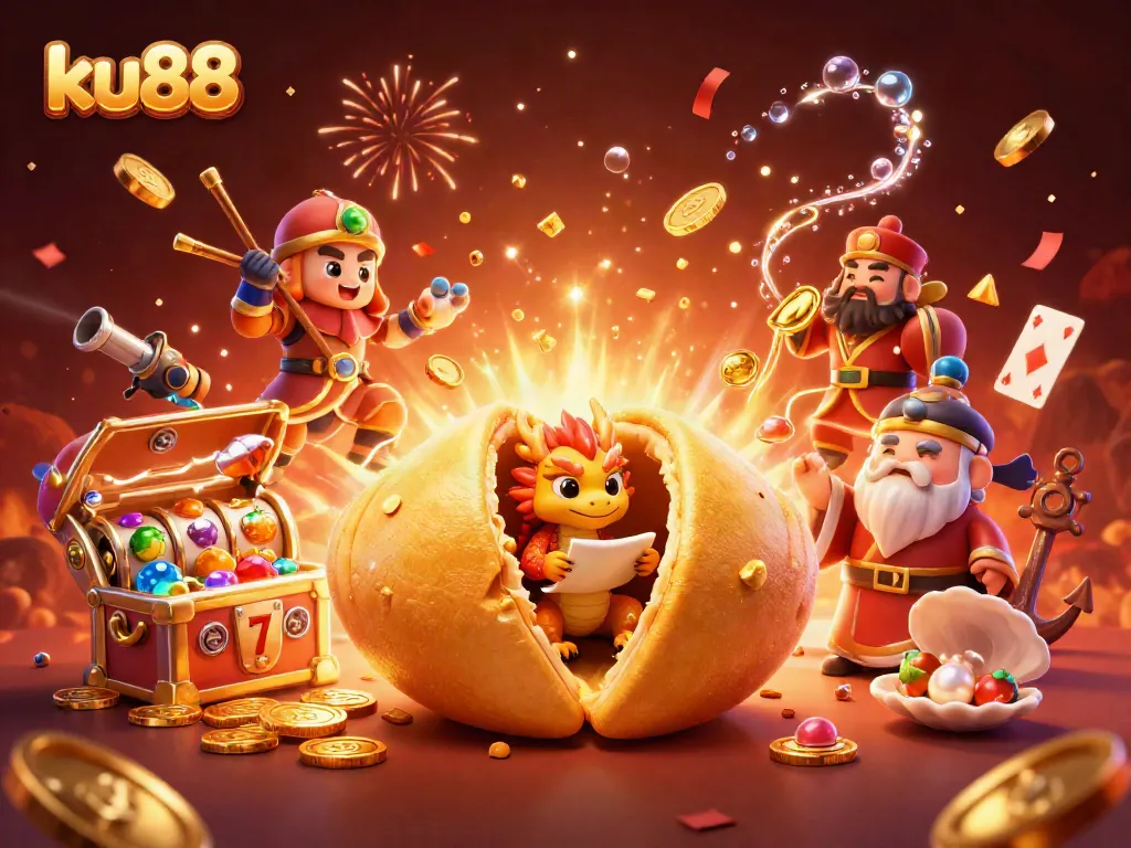 Engage with ku88's thrilling slots experience featuring golden treasures and vibrant game elements.