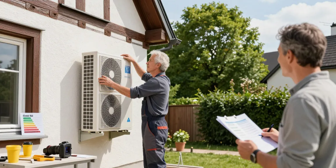Implementing a wärmepumpe im altbau for energy efficiency upgrades.