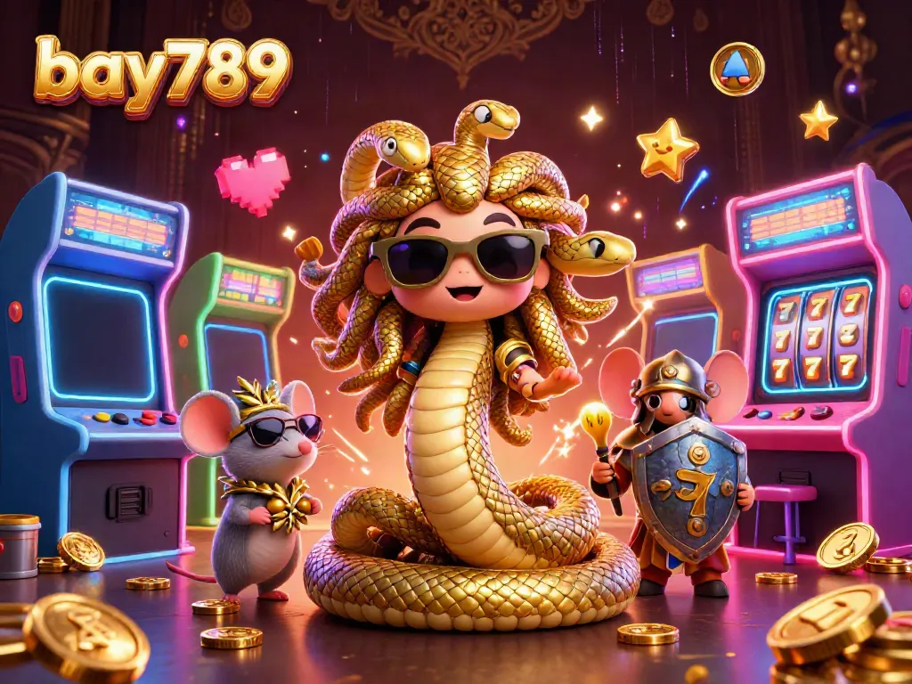 Experience the fun of bay789 with vibrant characters and exciting gaming elements in an engaging casino scene.