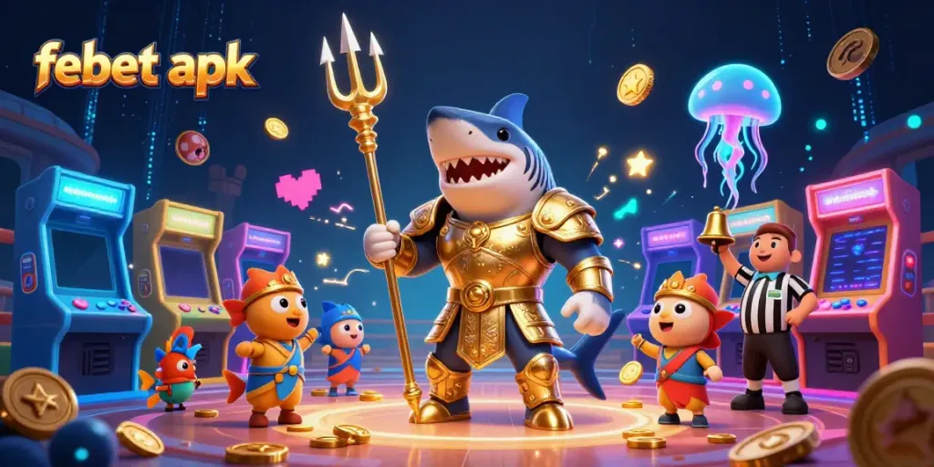 Engage with the ultimate gaming experience in a vibrant febet apk underwater casino scene.