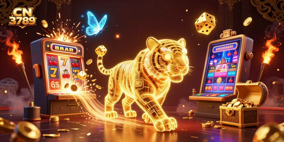 Engage in thrilling gameplay with CN 3789, featuring vibrant 3D visuals and casino elements.
