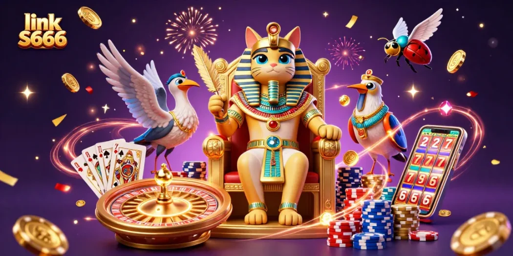 Experience thrilling games with link S666 at the vibrant online casino environment.